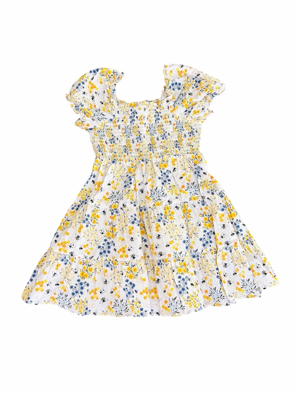 Bonnie Jean (5T) Honey Bee Smocked Dress